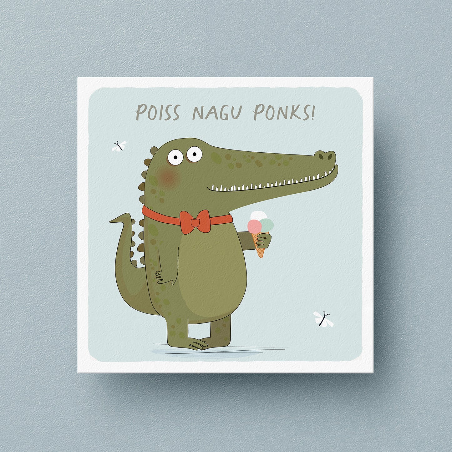 Ainus Mõte postkaart / Poiss nagu ponks