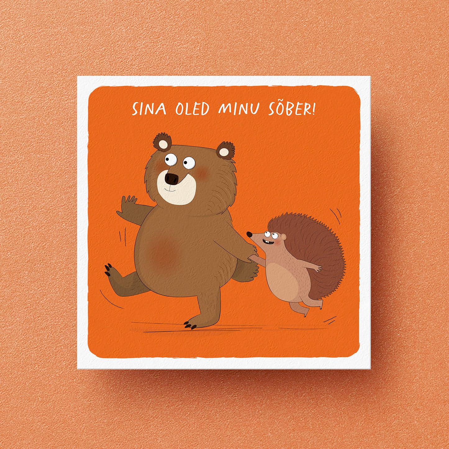 Ainus Mõte postkaart / Sina oled minu sõber