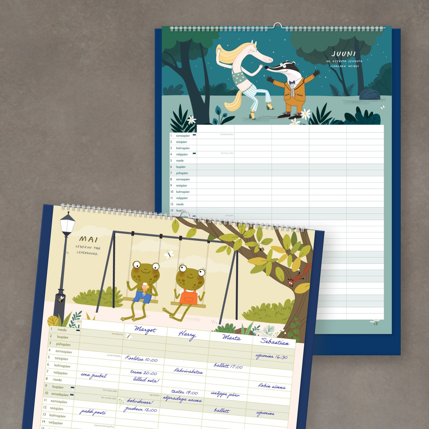 Ainus Mõte perekalender 2026 / Hobu