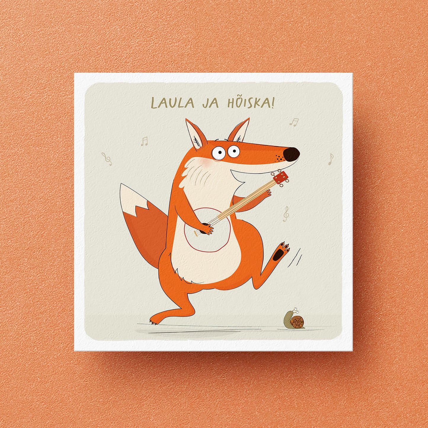 Ainus Mõte postkaart / Laula ja hõiska!